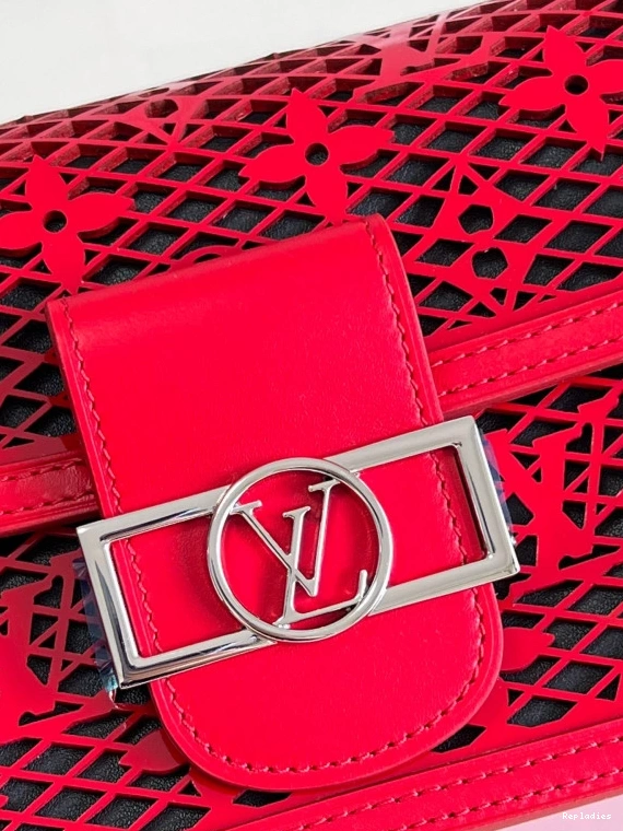 Cheap VUITTON MINI DAUPHINE LOUIS 0725